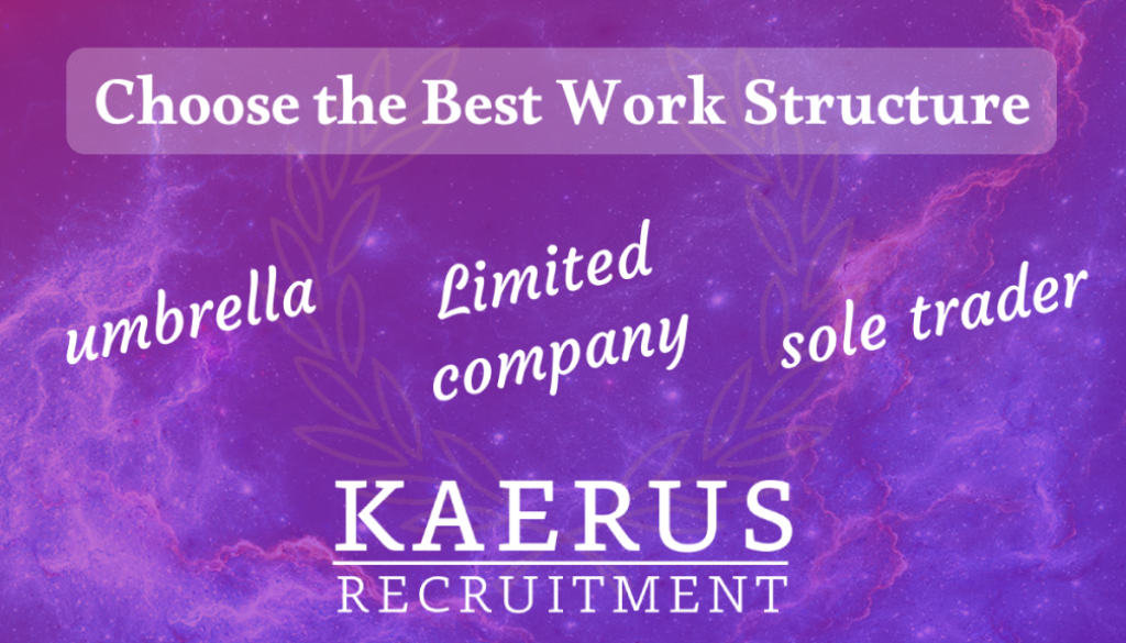 Choose the best work structure